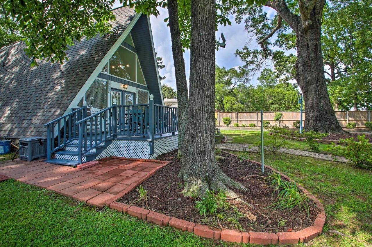 Pet-Friendly Hot Springs Cabin On Lake Hamilton! Exterior photo