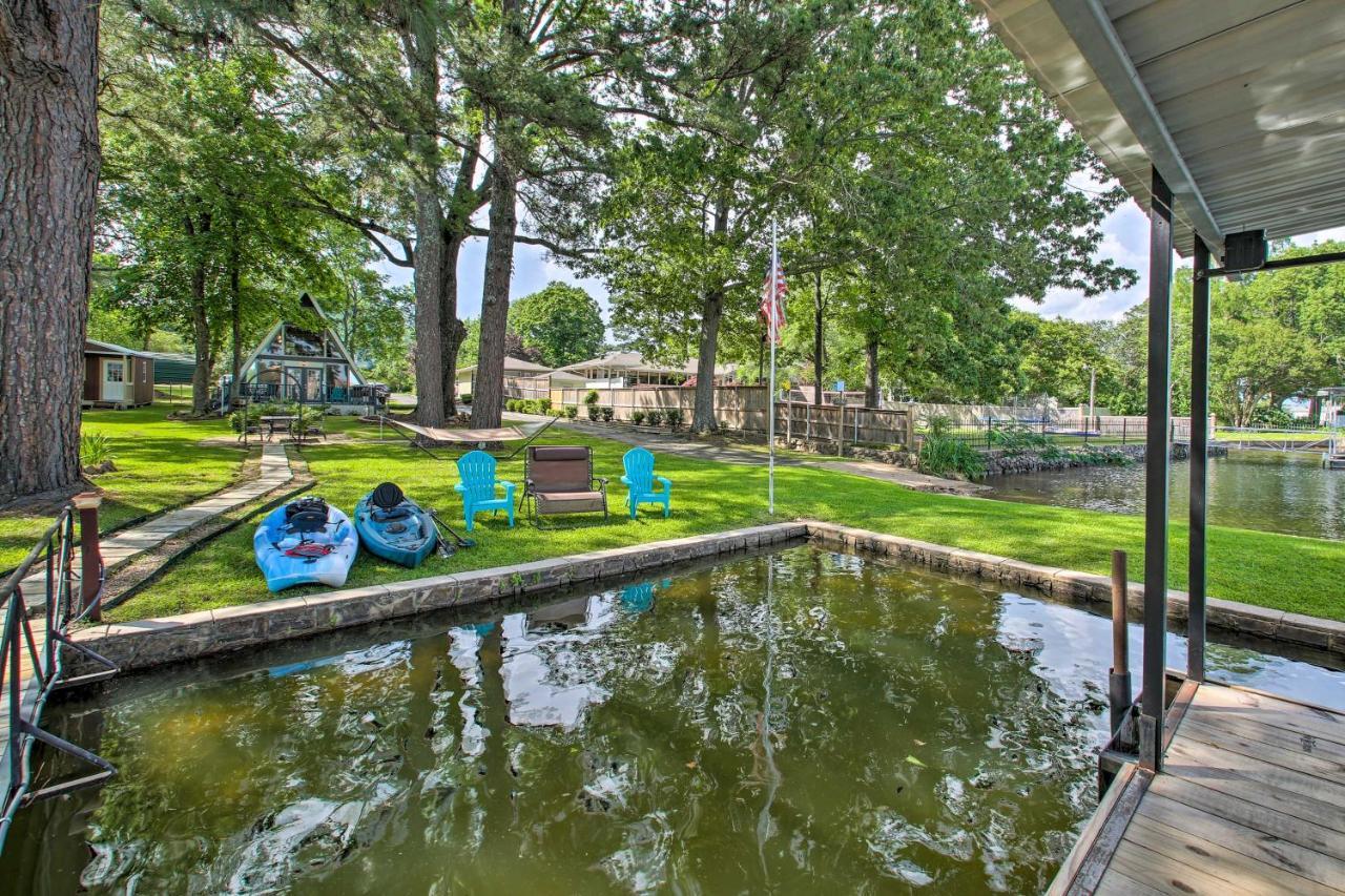 Pet-Friendly Hot Springs Cabin On Lake Hamilton! Exterior photo